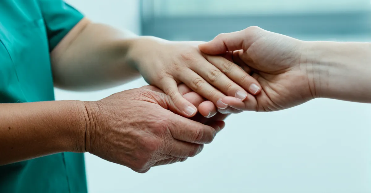 How do UK health professionals collaborate with social care workers?